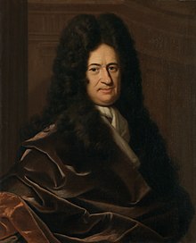Der lockige Leibniz. Gab uns nicht nur die schönste aller Schreibweisen für Ableitungen, sondern hat auch das Rechnen mit 1en und 0en - das binäre Zahlensystem - erfunden. Vielleicht der erste Informatiker überhaupt.